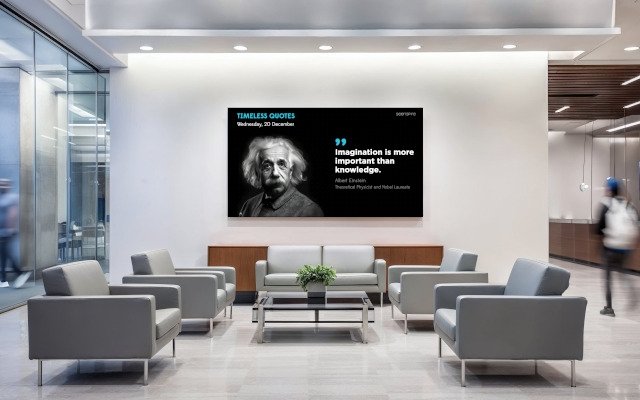 The wait is over: unlimited fresh content for engaging digital signage