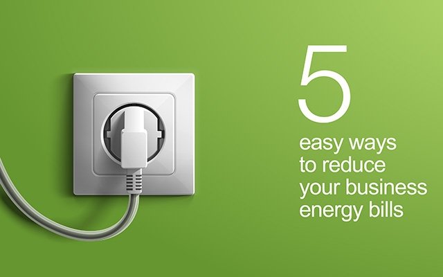 5 easy ways to reduce your business energy bill by up to 20%!